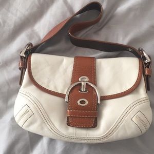 Coach Leather Shoulder Bag